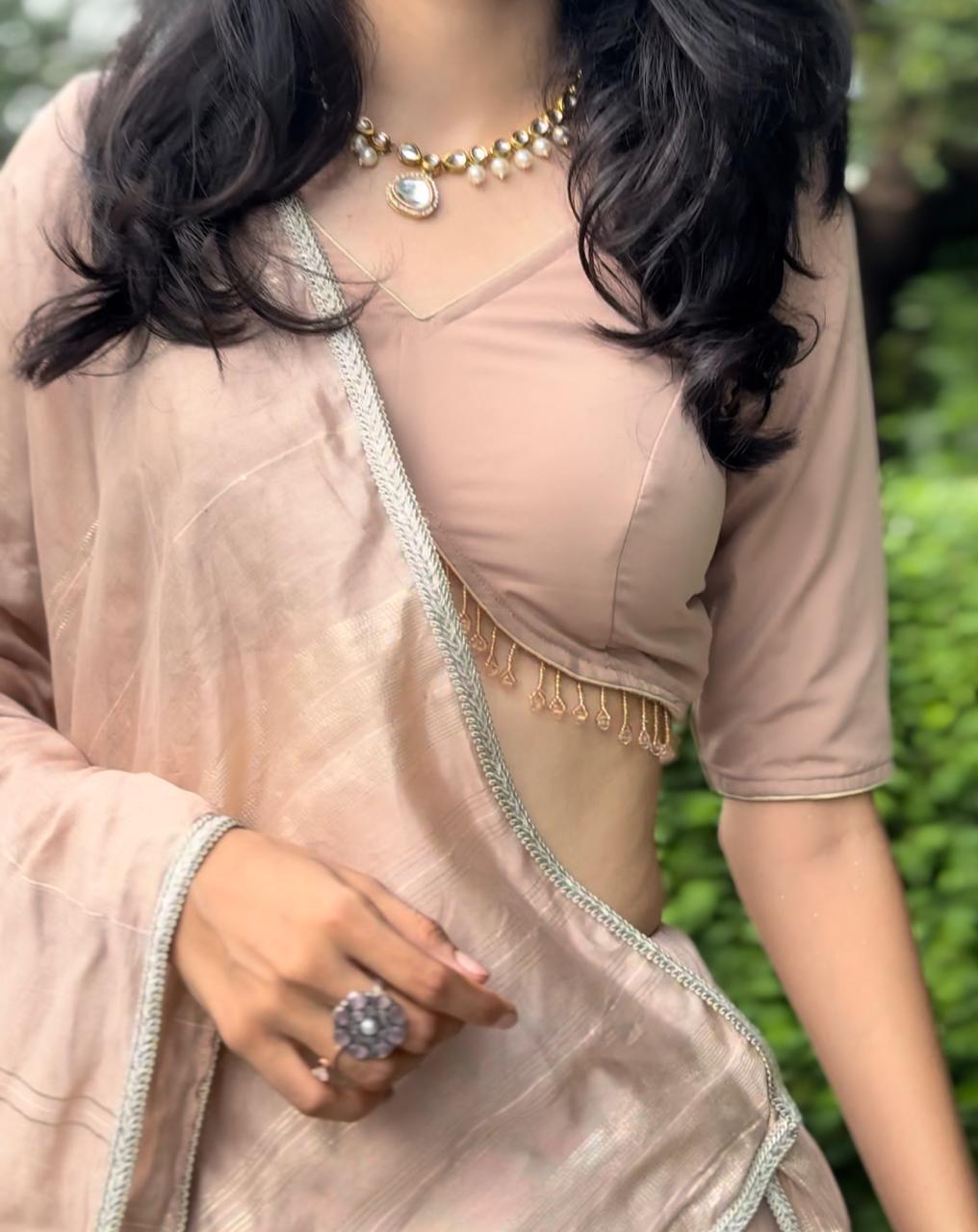 SERENA - Calm Elegance
Dusty beige choli set